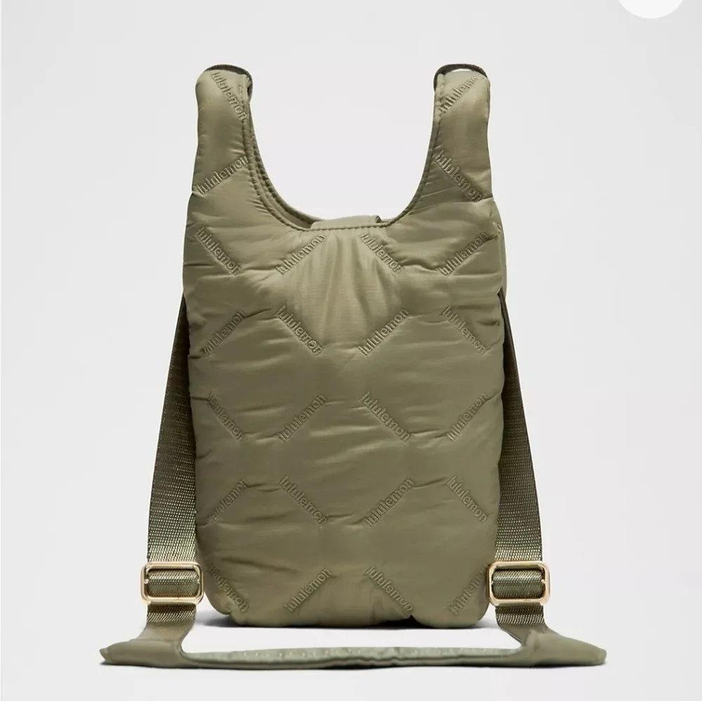 Lululemon | 1L Quilted Pleasures Phone Crossbody Bag Bay Leaf NEW WITH TAG! - Picture 2 of 13